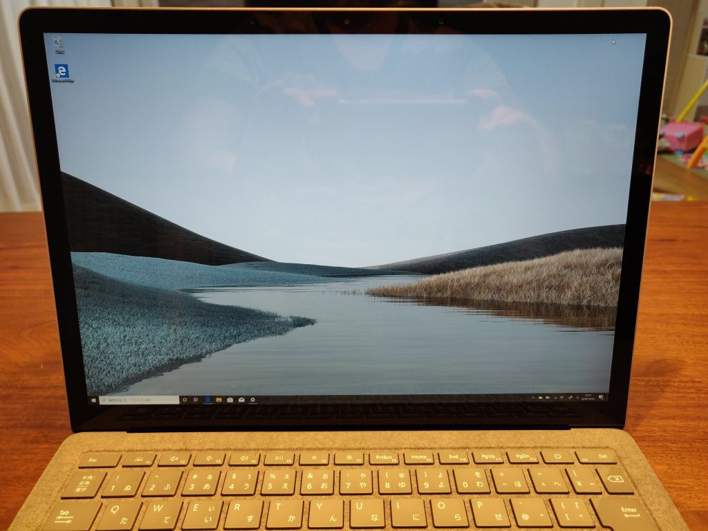 Surface Laptop3の液晶